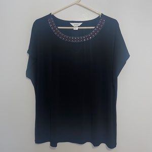 CJ woman’s top, size 1x, never worn